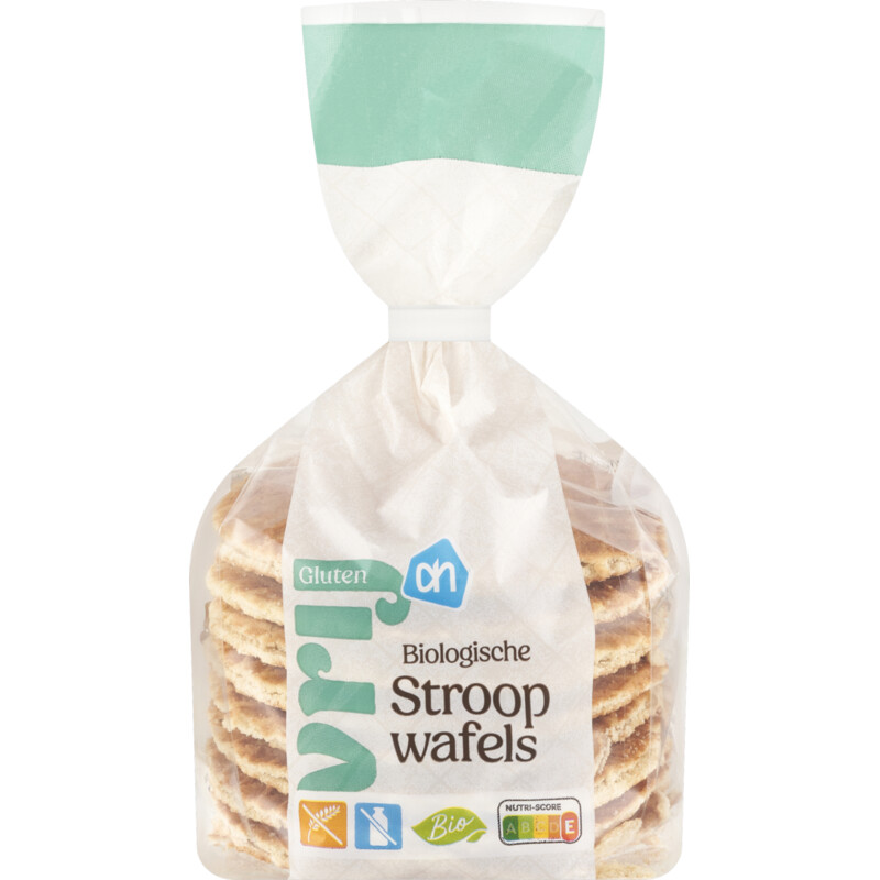AH Glutenvrij Biologisch stroopwafels