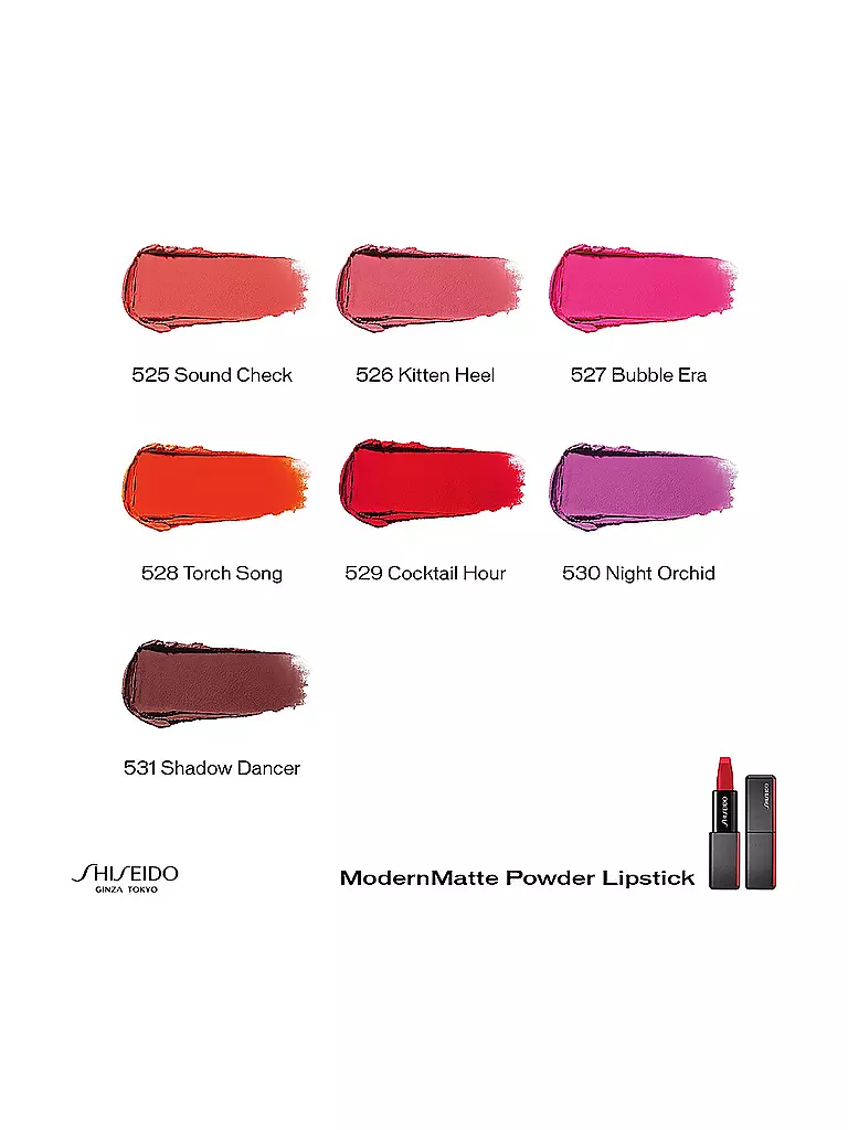 SHISEIDO Lippenstift - ModernMatte Powder Lipstick ( 526 Kitten Heel ) rosa