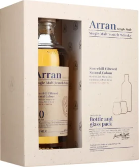 ARRAN 10 YEARS GIFTSET 70CL