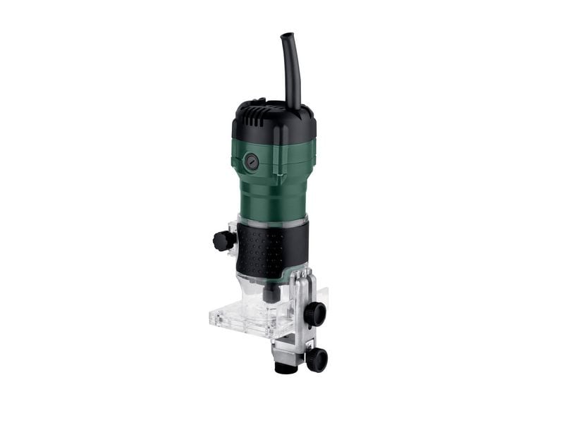 Metabo Kantenfräse FM 500-6 Leichte, kompakte Kantenfräse zum einhändigen Profilfräsen, Trimmen und Nuten