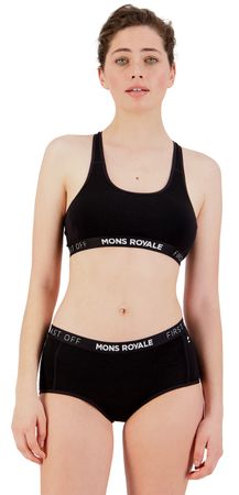 SIERRA Damen-Sport-BH  black  S