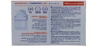 Mercurochrome Kompressen 5x5cm 60ST