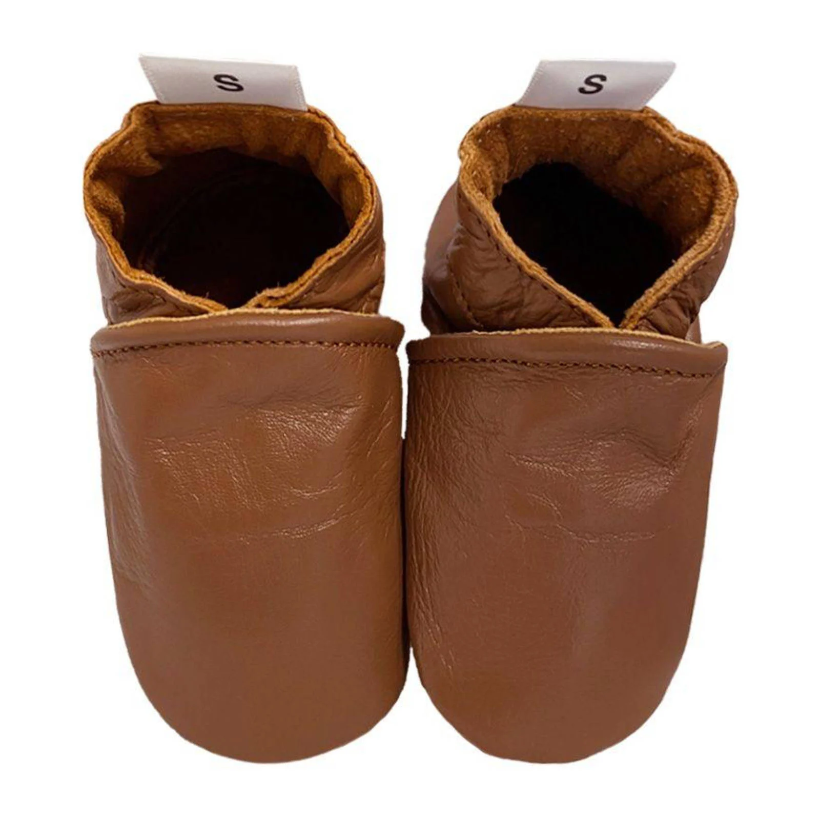 Babysteps leren babyslofjes bruin