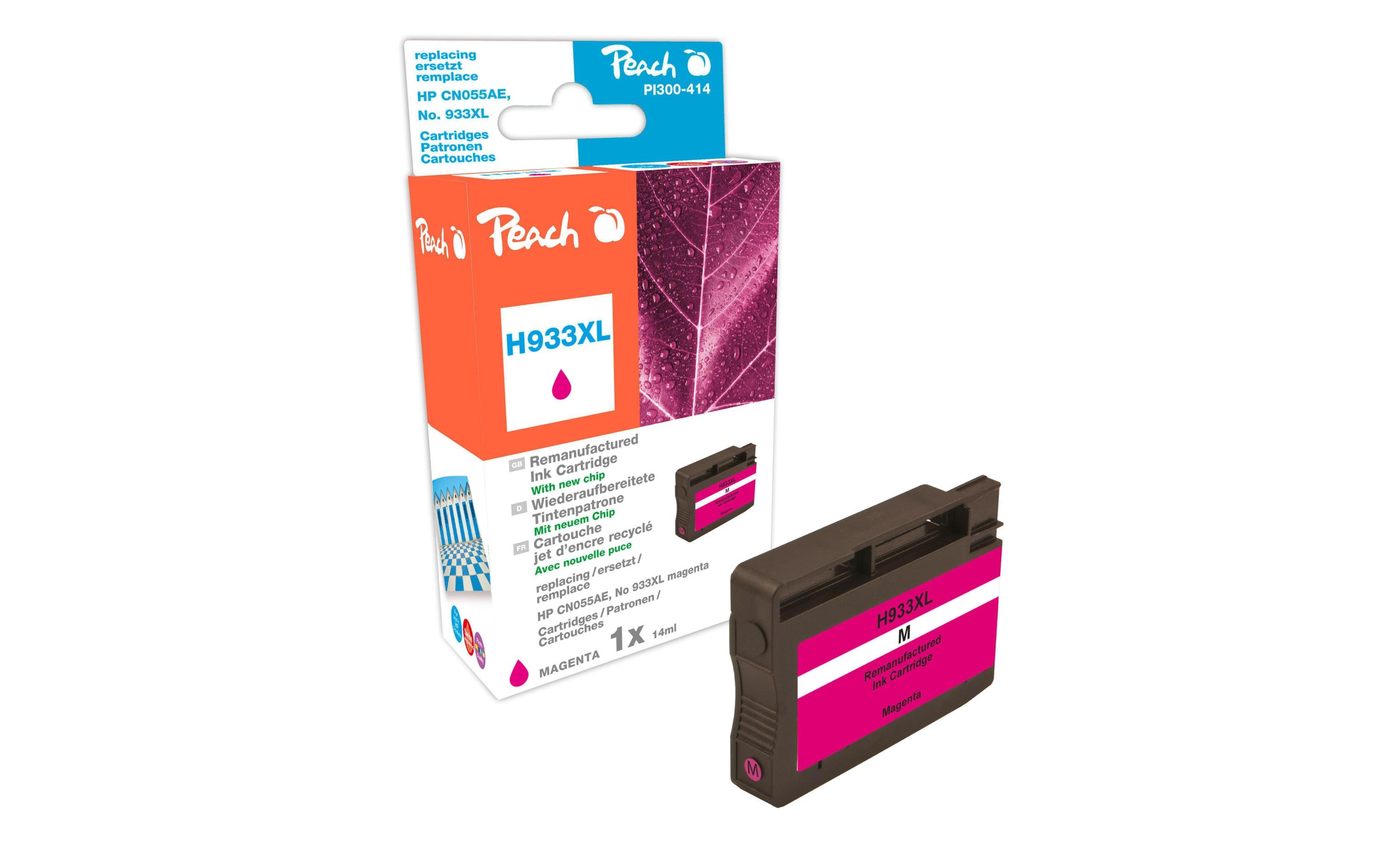 Tinte HP Nr. 933XL (CN055AEE) MagentaDruckertinte, Schwarz