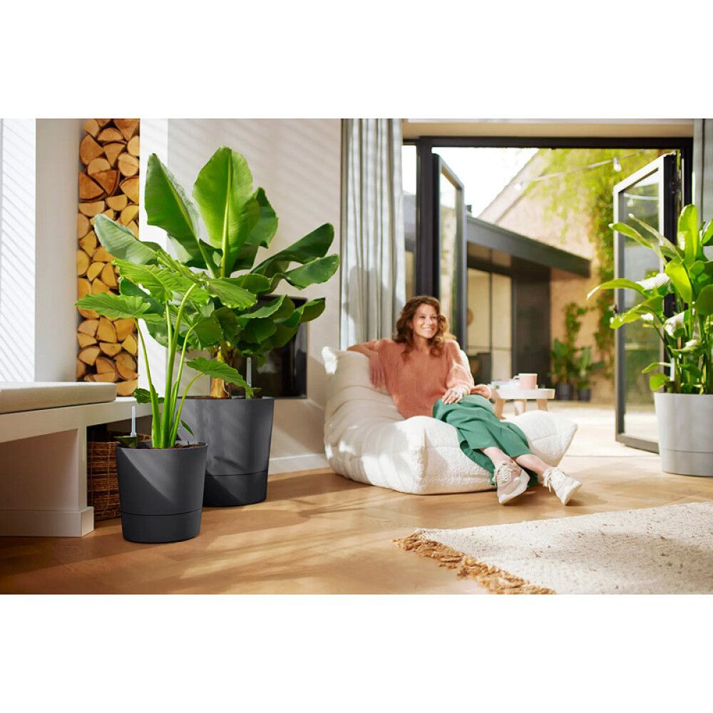 UTEPOTTE ELHO GREENSENSE AQUA CARE ROUND Ø35CM GRÅ