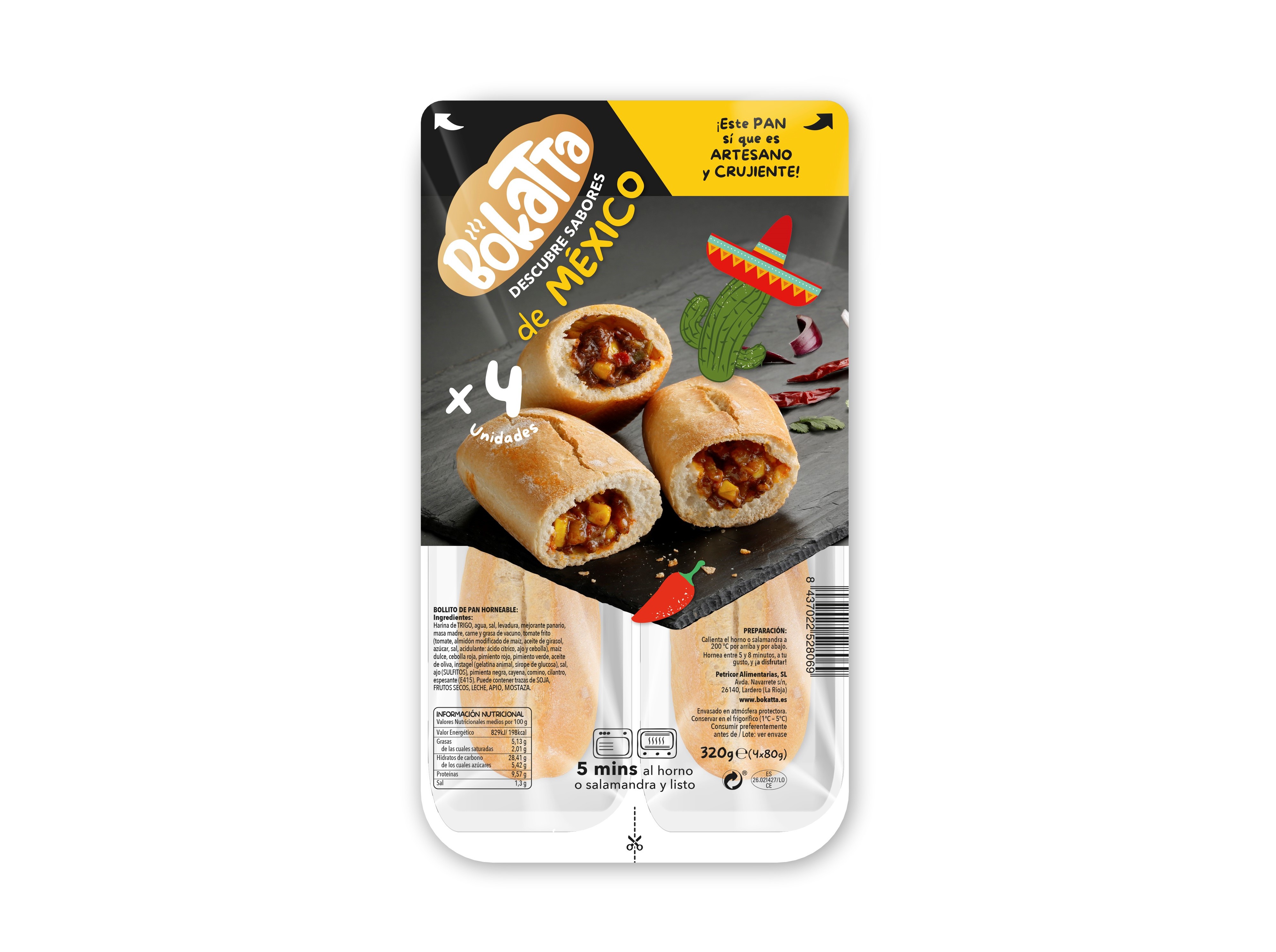 PÃES RECHEADOS BOKATTA PAN RELLENO UN