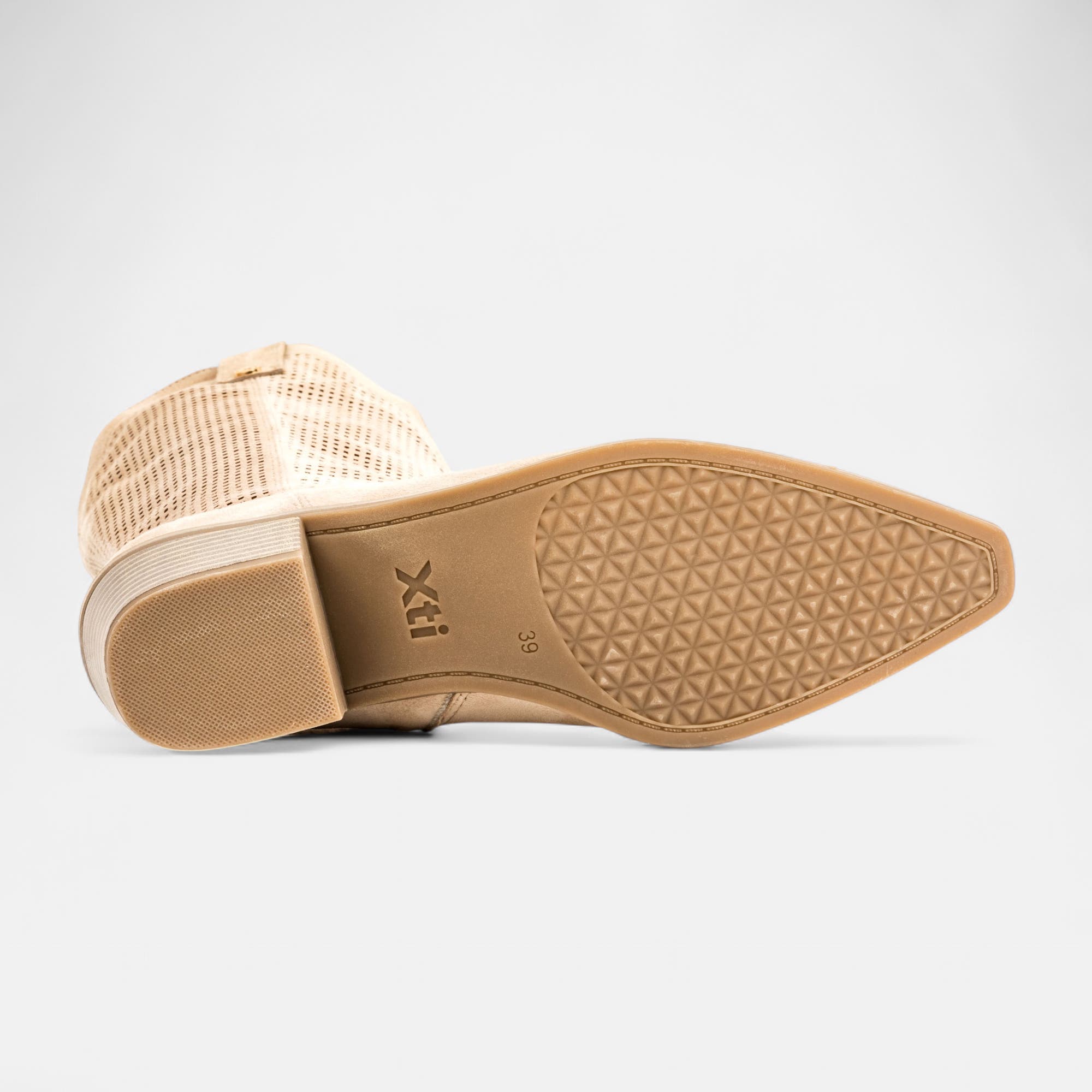 Bottes à talon Femme beige