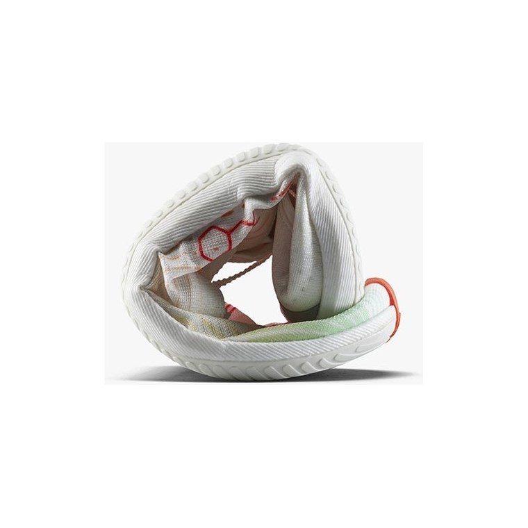 Vivobarefoot Primus Flow Bright White/Neon Orange