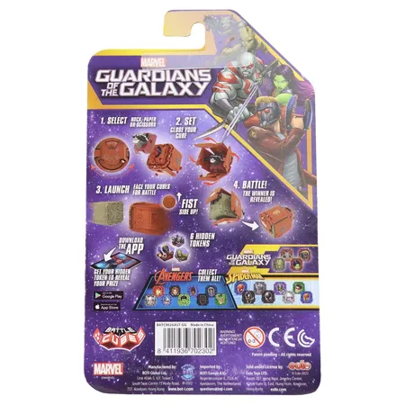 Boti Guardians of the Galaxy Battle Cube Gamora vs Starlord