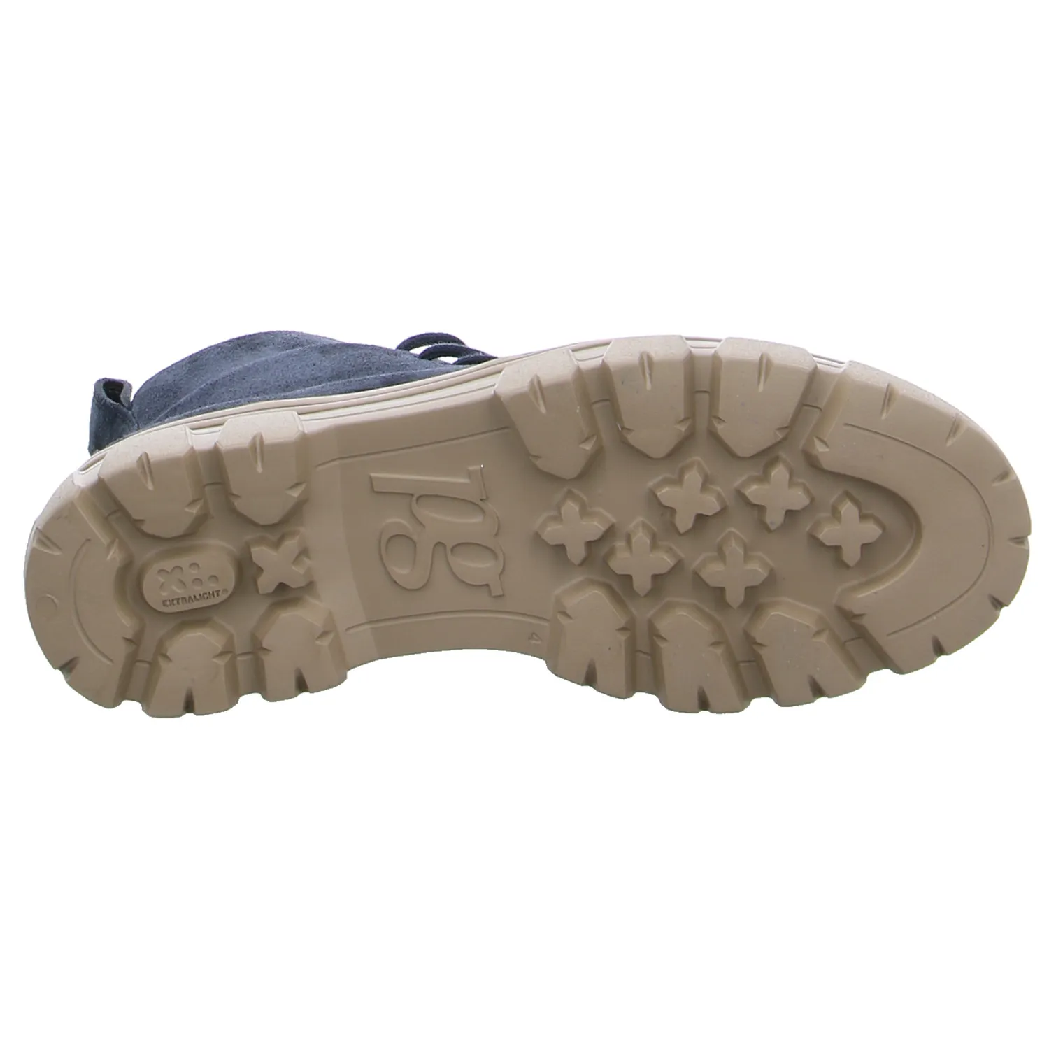PAUL GREEN Boot Blau Leder