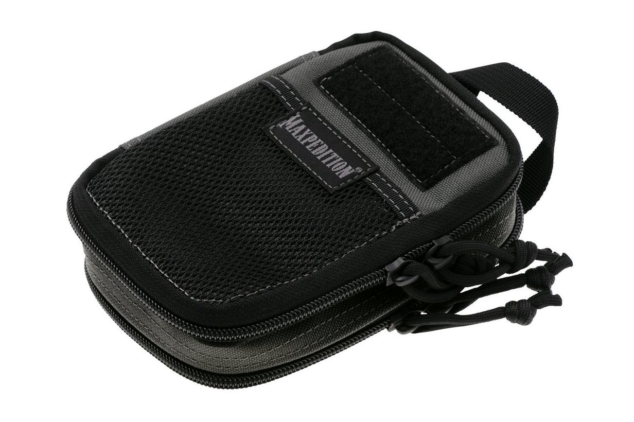 Maxpedition Double-Decker E.D.C. Mini Pocket Organizer, Wolf Gray, pouch