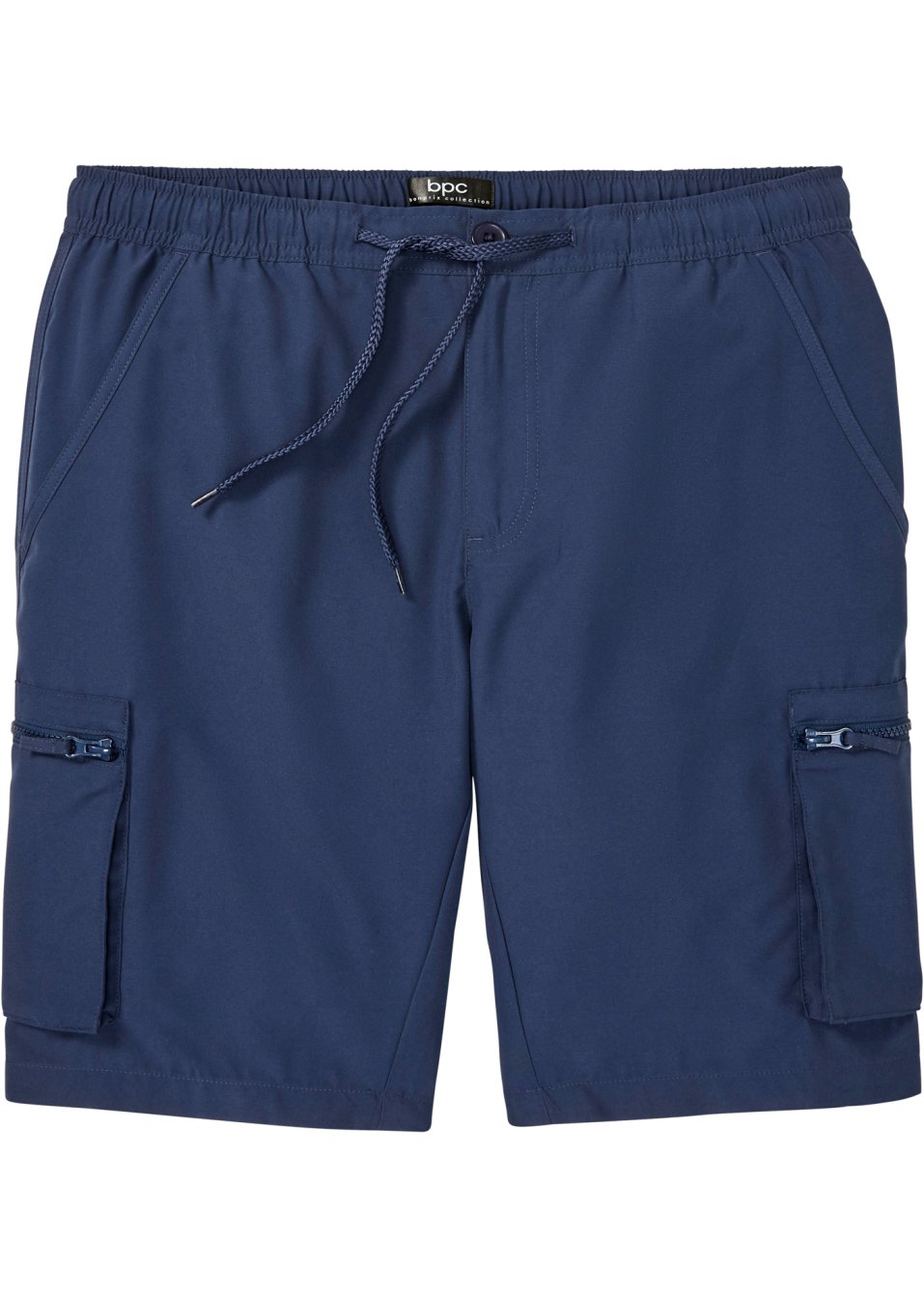 Bermuda cargo microfibre avec taille extensible