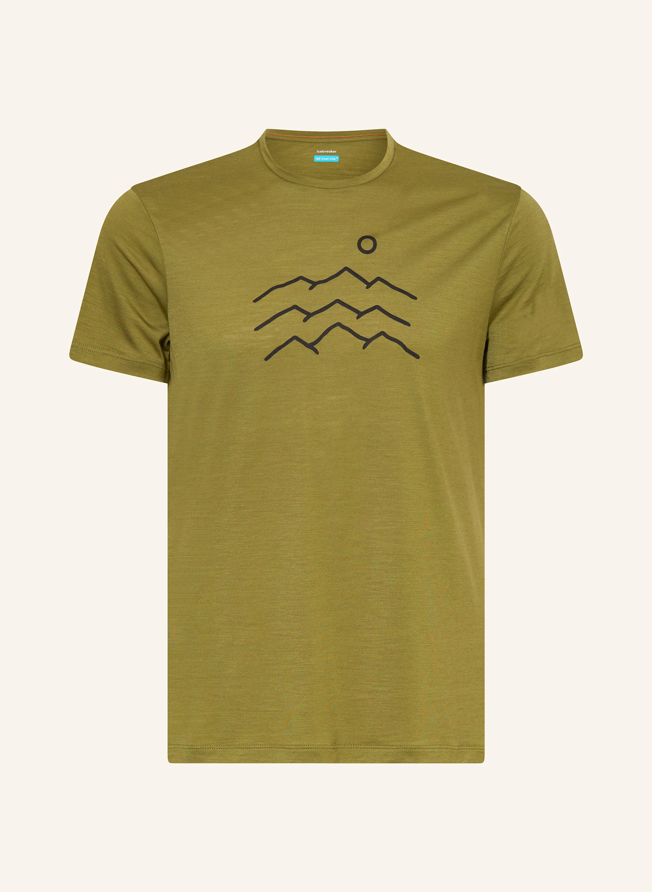 icebreaker T-Shirt MERINOMIX 125 COOL-LITE™ SPHERE mit Merinowolle