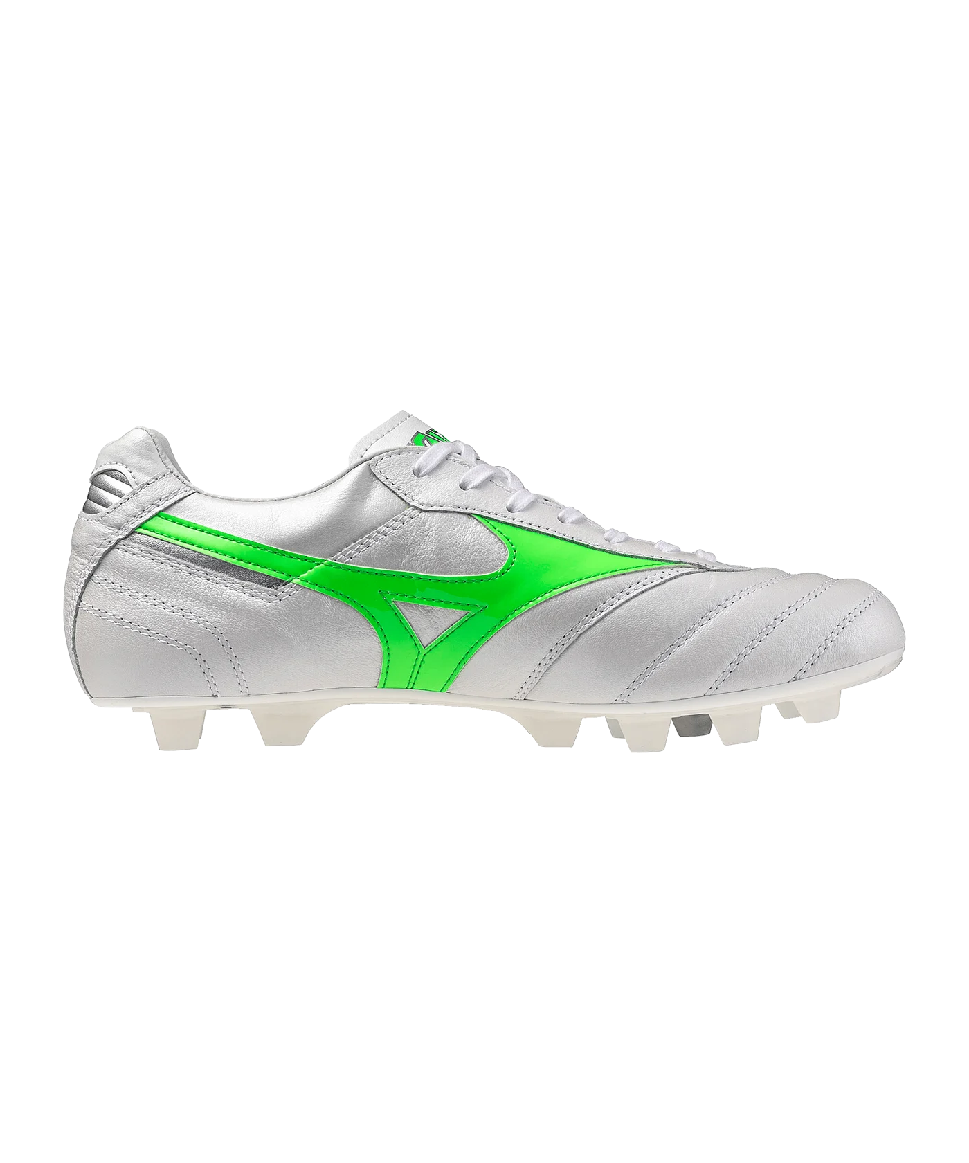 Mizuno Morelia II Made in Japan FG Frontier Weiss Grün F37