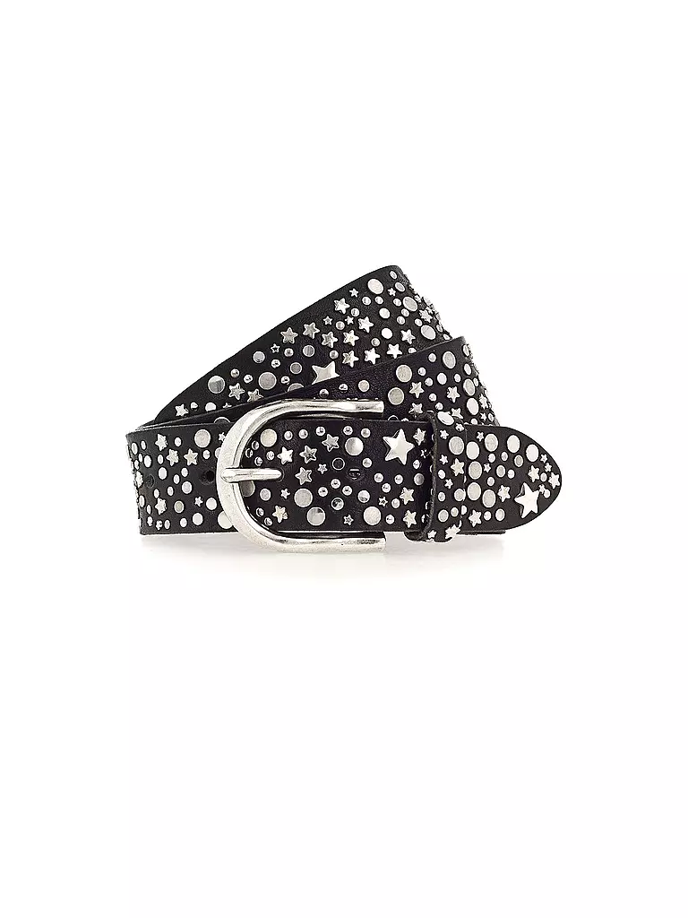 B.BELT Ledergürtel STERORA schwarz