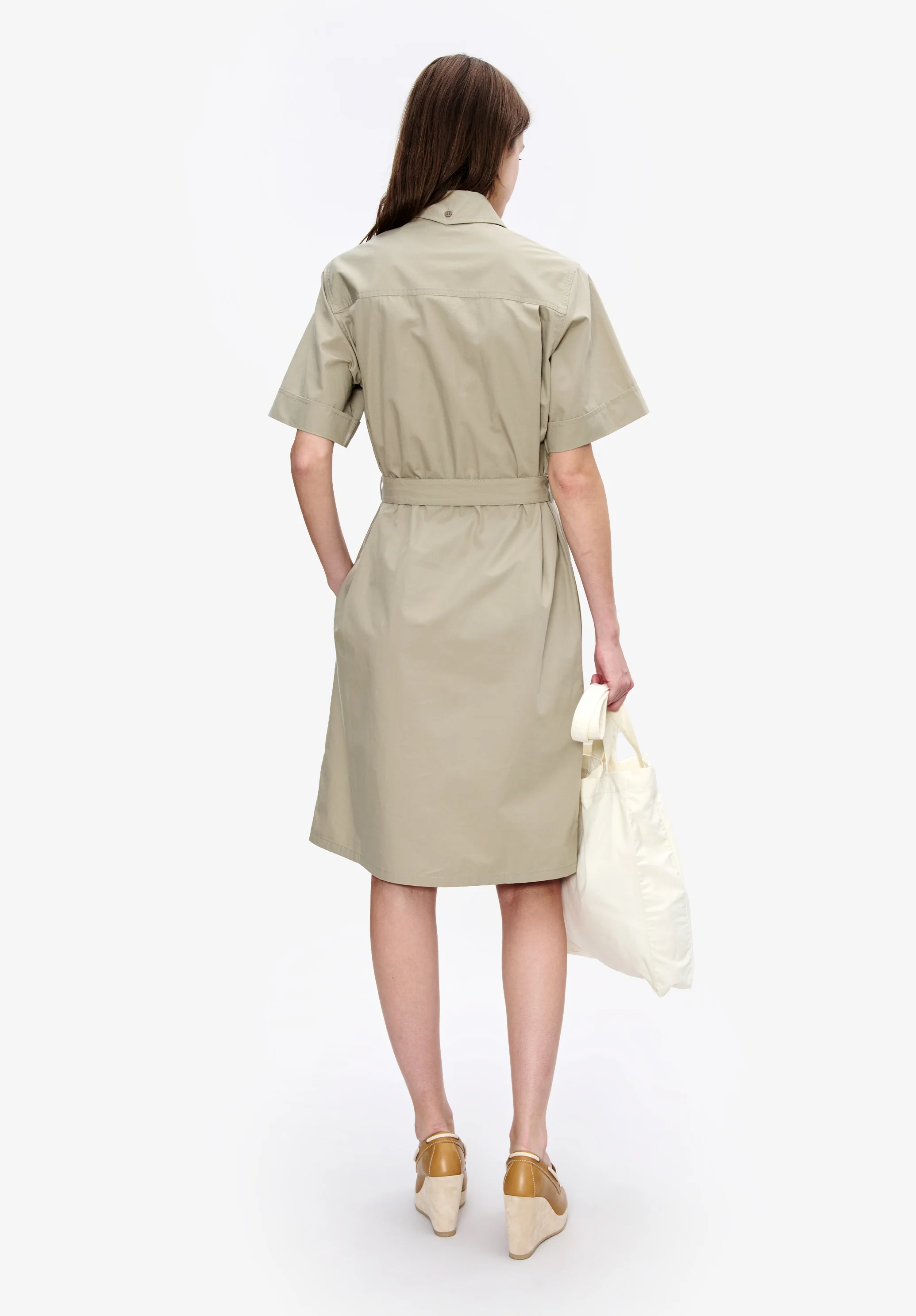 Robe Evy - Vert sauge