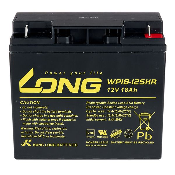 Monacor WP18-12SHR Akku für Skyrock