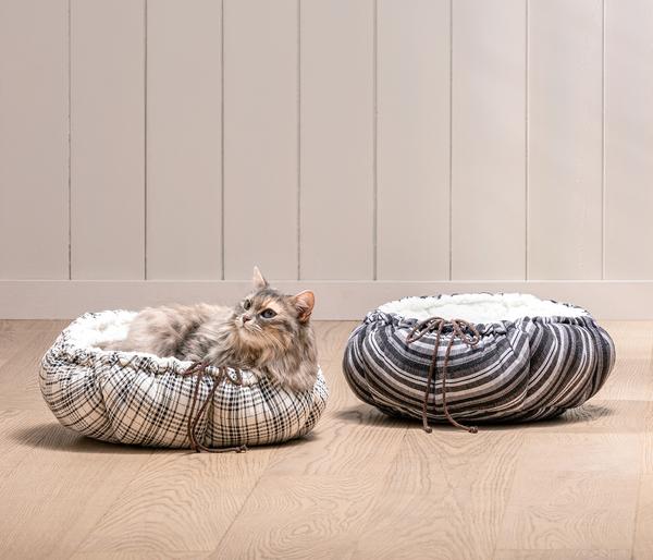 Dehner Lieblinge 2in1 Kuschelbett Hilma, rund,