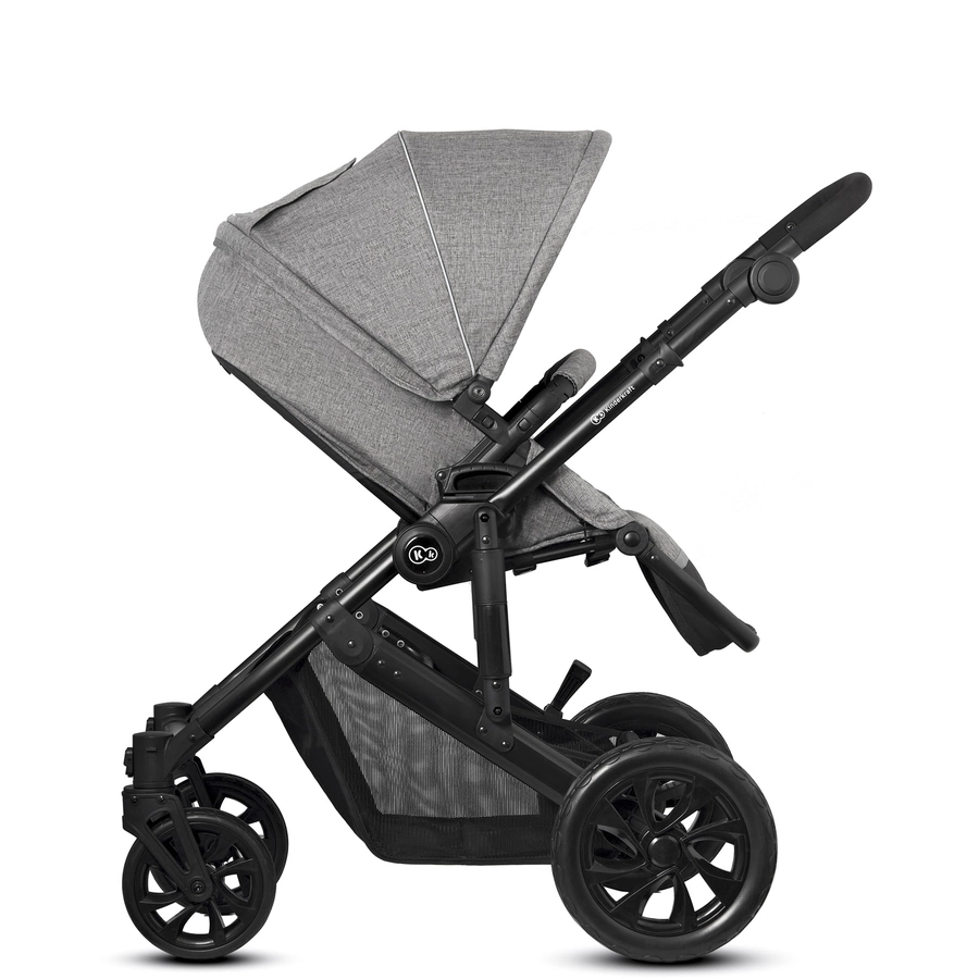 Kinderkraft Kinderwagen Prime Lite 3 in 1 Mink Pro Grey
