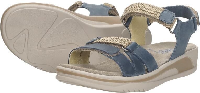 Wolky Dames Sandalen 01056 Acula Blauw