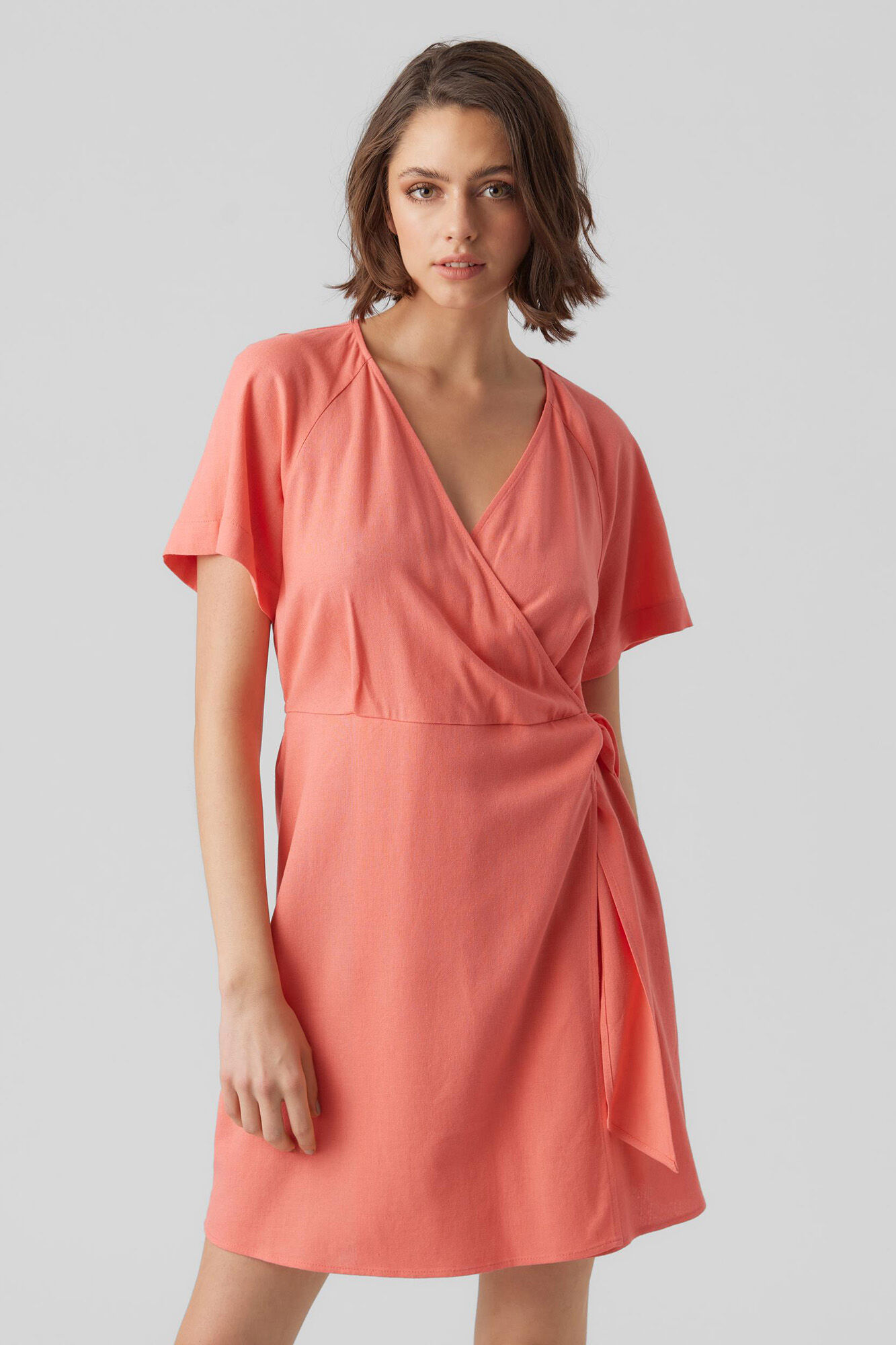 Vestido curto travesti - Vermelho