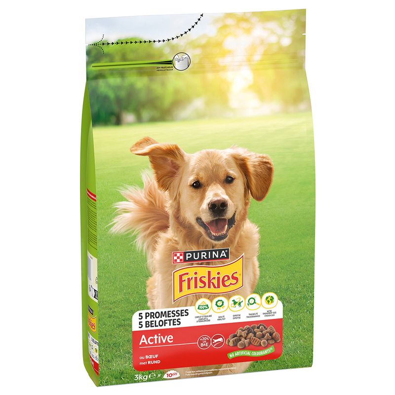 PURINA Friskies Adult Active bœuf