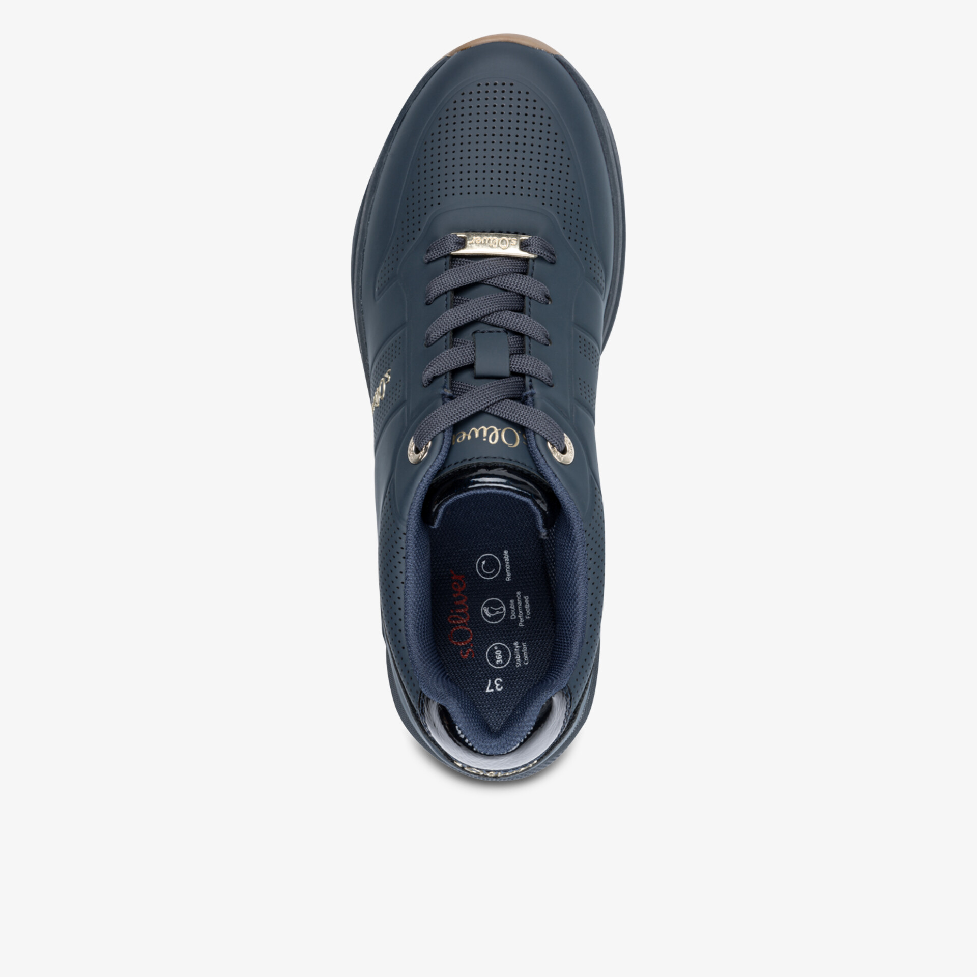 s.Oliver Damen Sneaker Low - Blau | Jetzt bei reno.de kaufen
