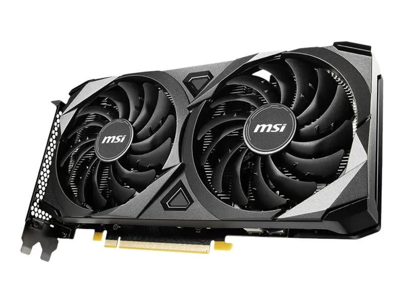 MSI NVIDIA® GeForce® RTX 3060 VENTUS 2X 12G OC - Grafikkort - GF RTX 3060 - 12 GB GDDR6 - PCIe 4.0 - HDMI, 3 x DisplayPort - LHR