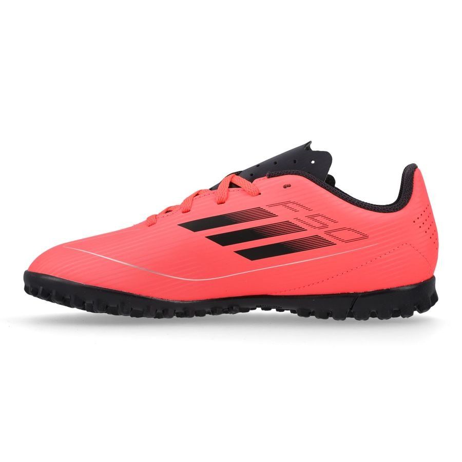adidas F50 Club TF Vivid Horizon - Turbo/Aurora Black/Argenté Enfant