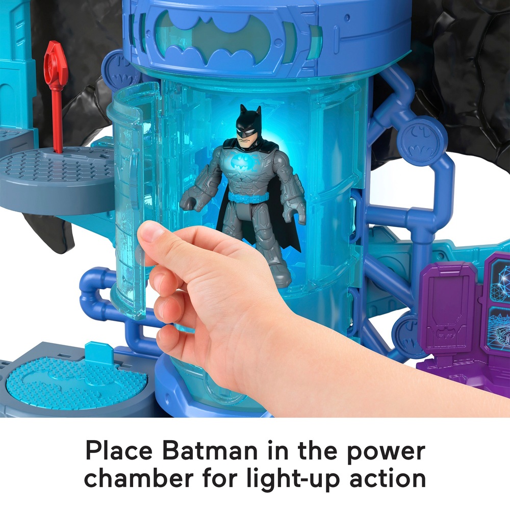 Imaginext DC Super Friends Bat-Tech Batcave und Figur