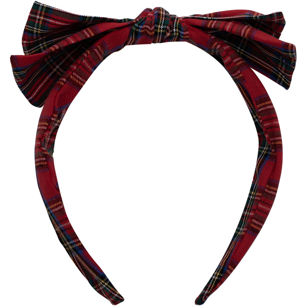 Køb Mimi & Lula Hårbøjle - Red Tartan Edie Pony Pals