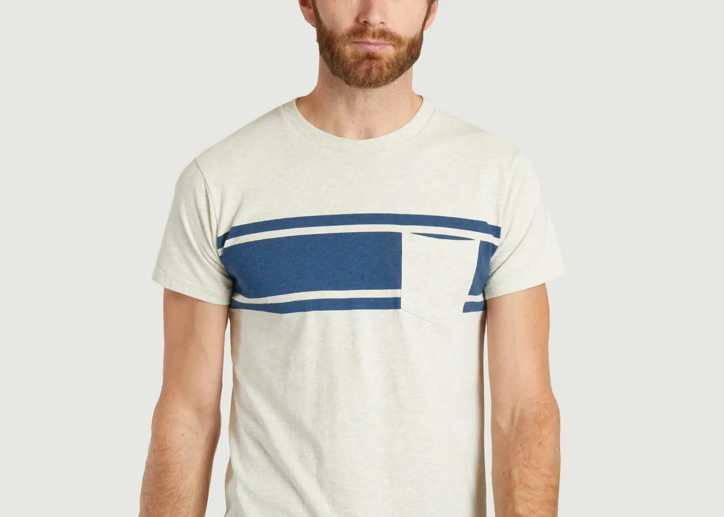 T-shirt College Stripe Velva Sheen