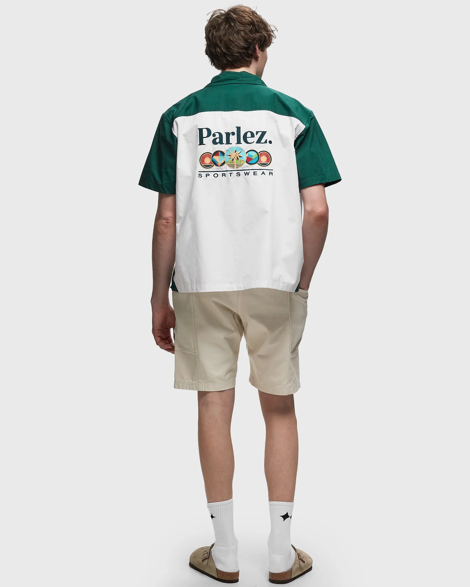 Parlez Jose Ss Shirt Deep Green