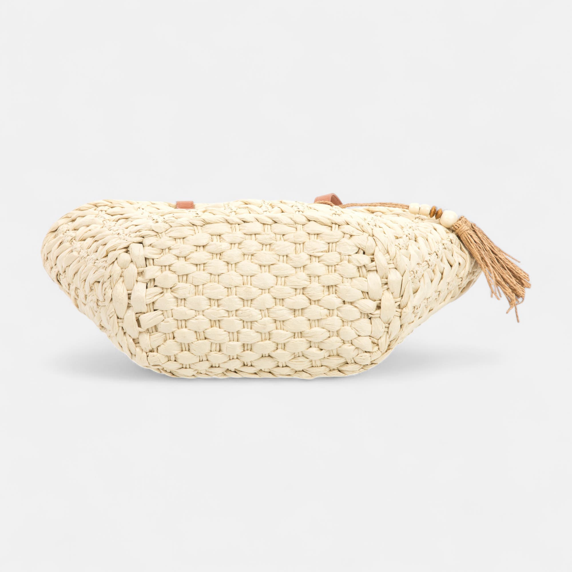 Sac de shopping beige