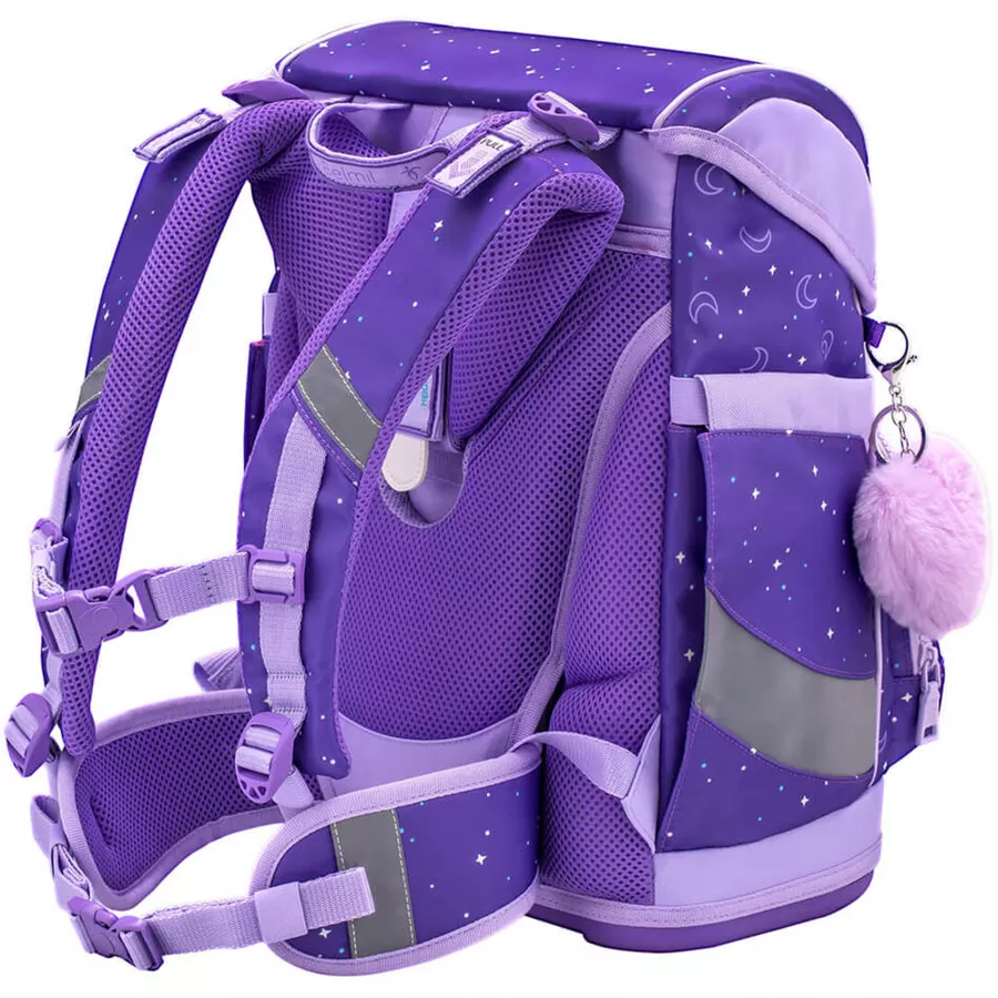 Belmil Schulranzen Premium Smarty Plus Set 5-teilig Dahlia