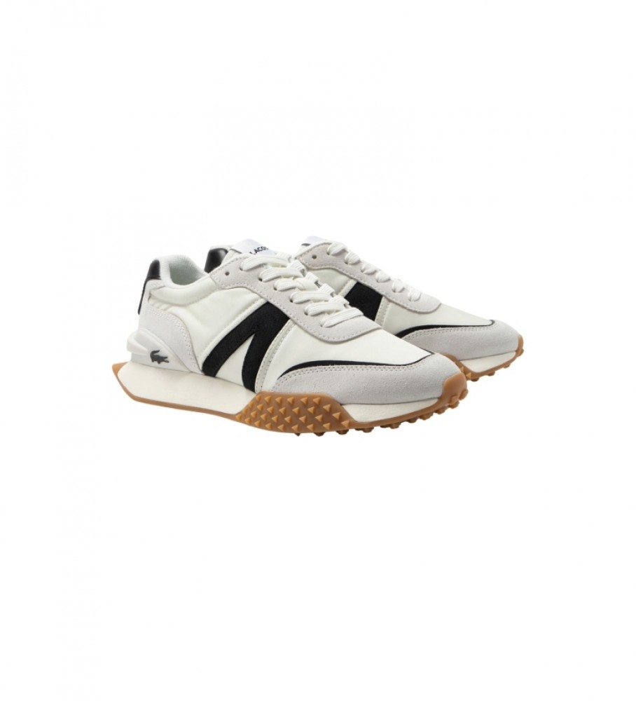 Tênis Lacoste L-Spin Deluxe em couro bege