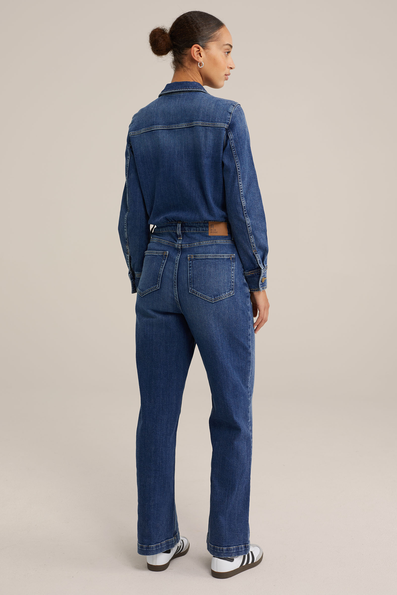 jumpsuit WE Fashion Blauw