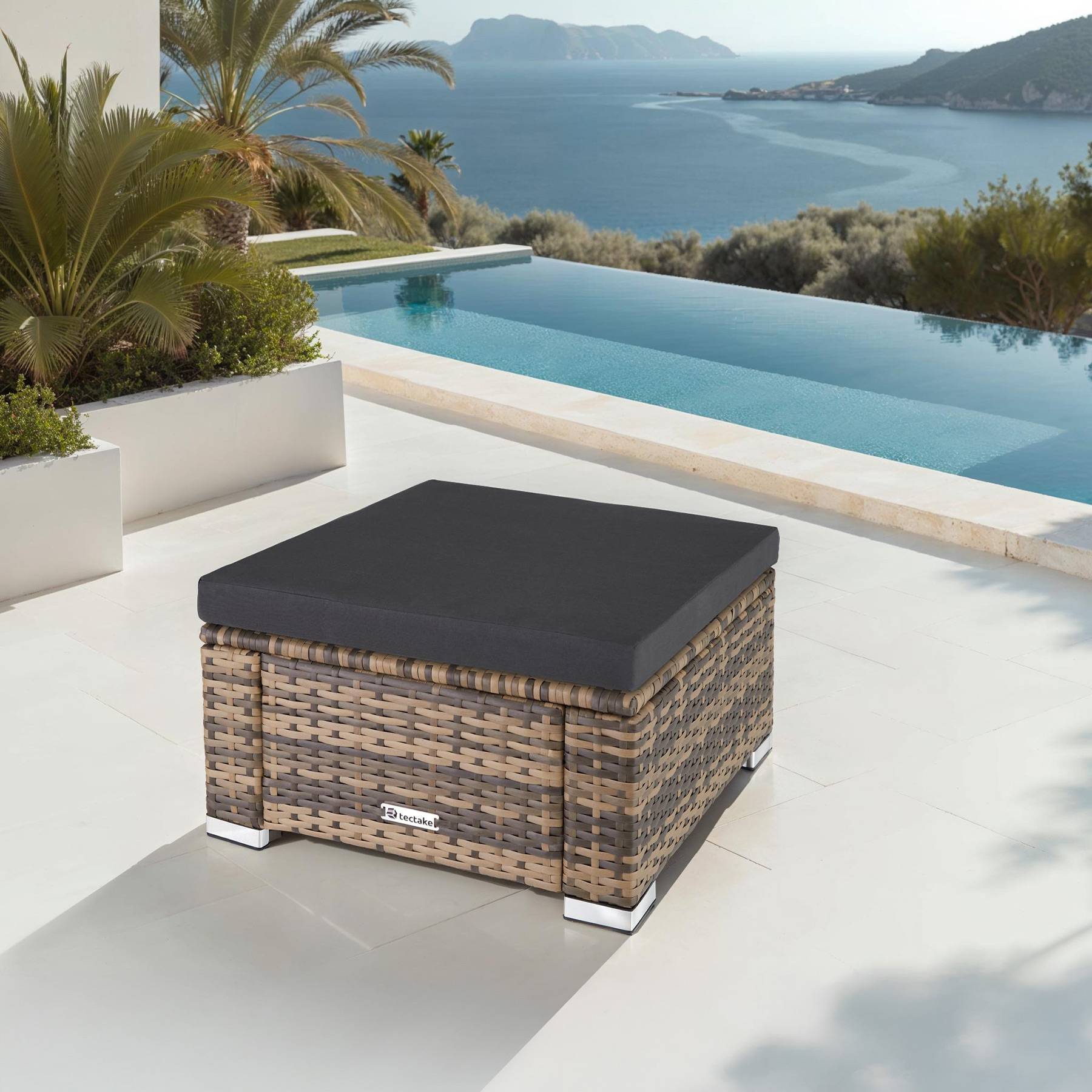 Rattan Sitzhocker Bitonto
