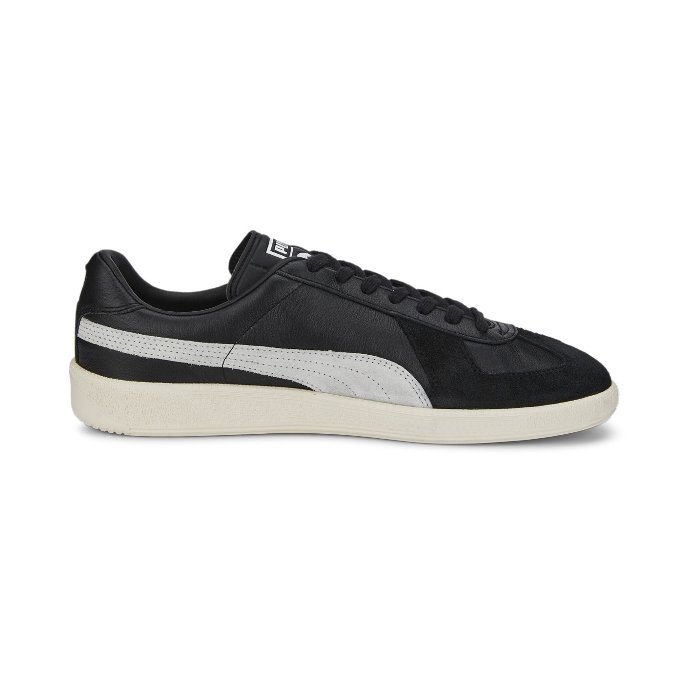 PUMA Army Trainer Sneakers Zwart Lichtgrijs Goud Wit