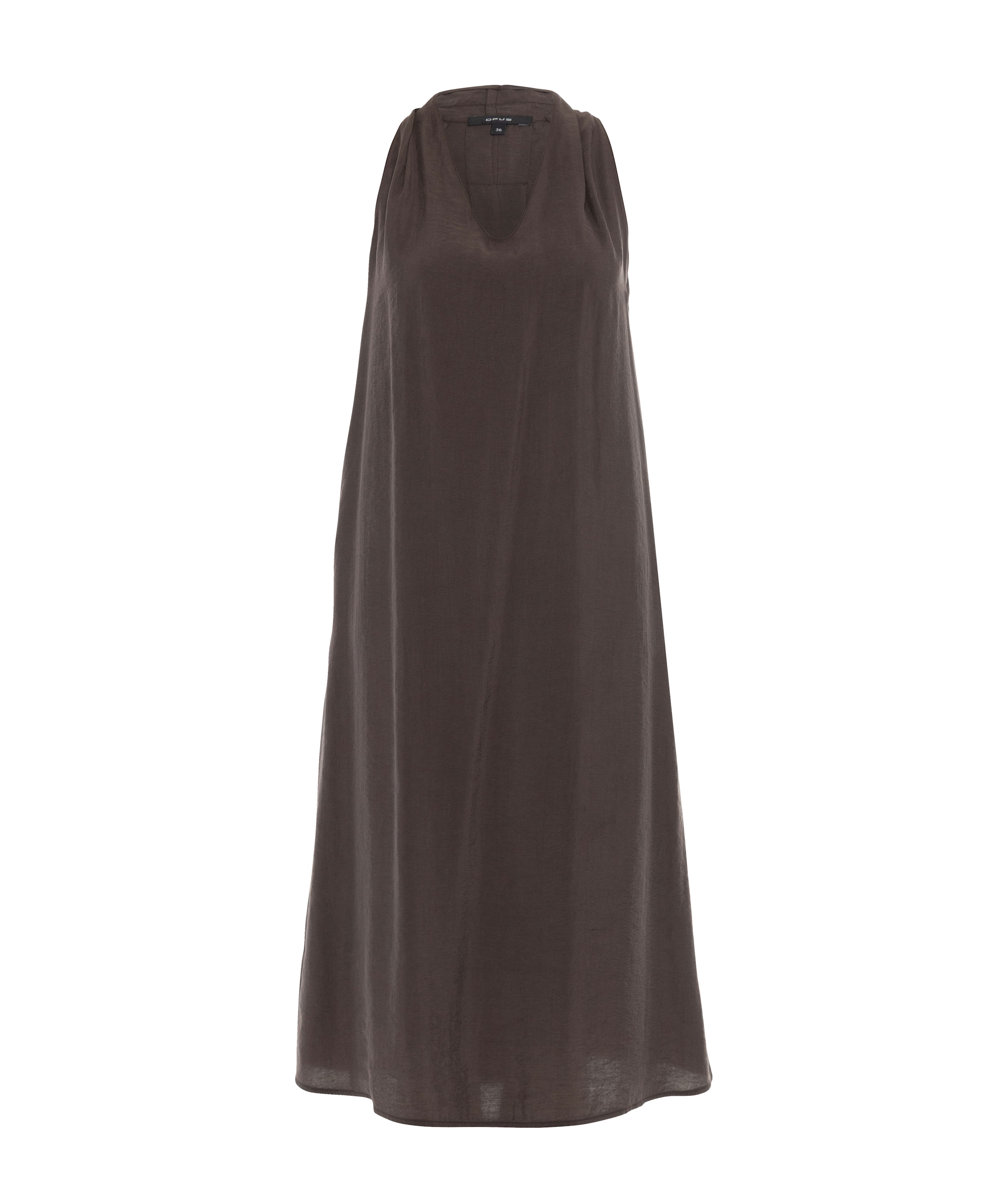 OPUS Dames jurk bruin