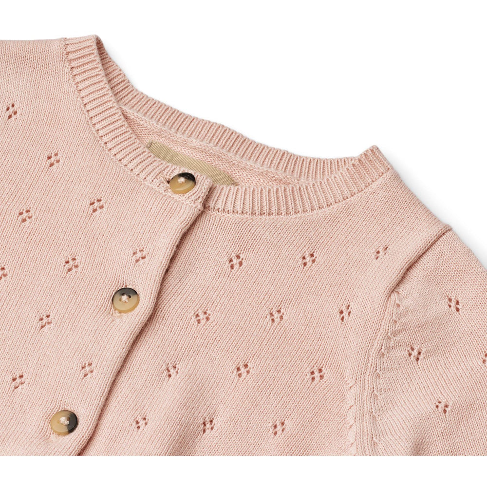 Køb Wheat Powder Strik Cardigan Maia