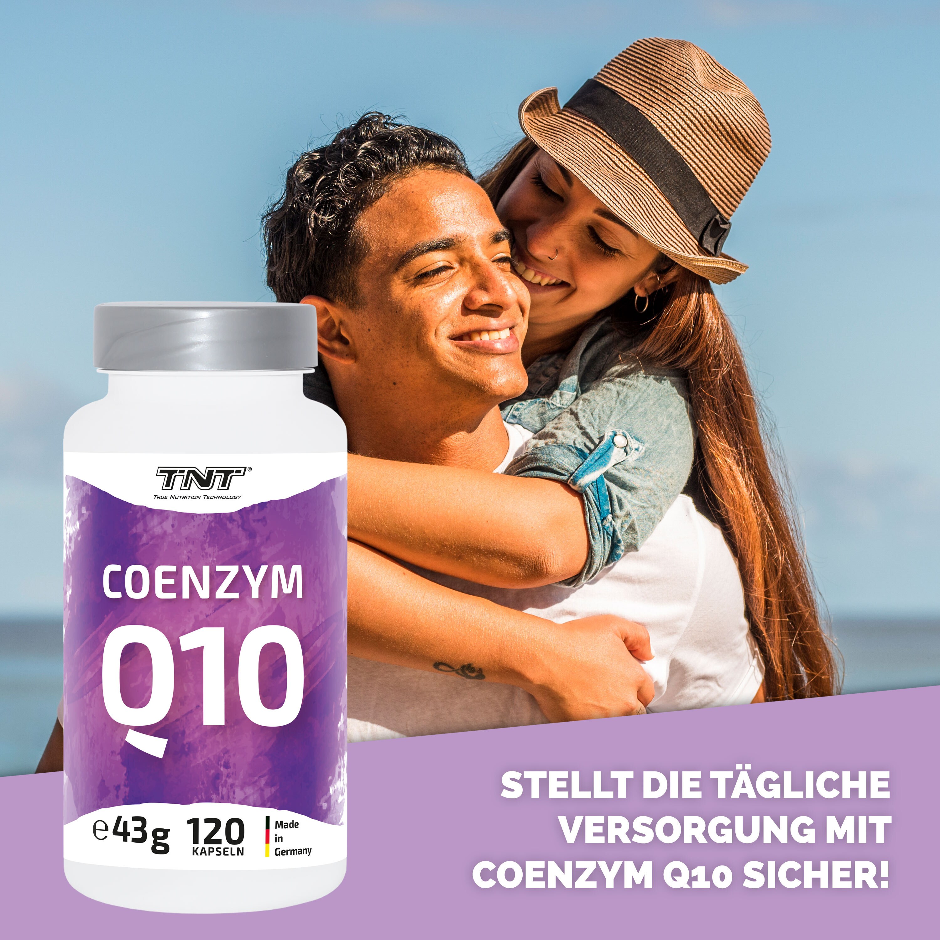 TNT Coenzym Q10 mit 200mg Ubiquinon pro Kapsel