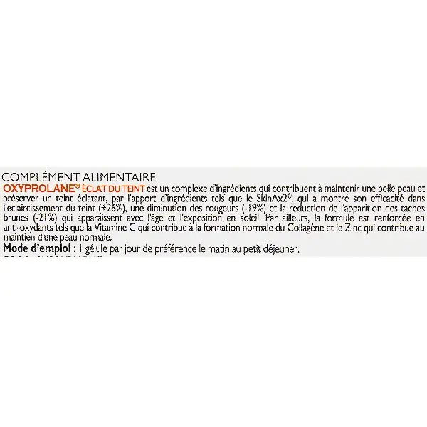 Oxyprolane Radiance Complexion 3 x 30 cápsulas