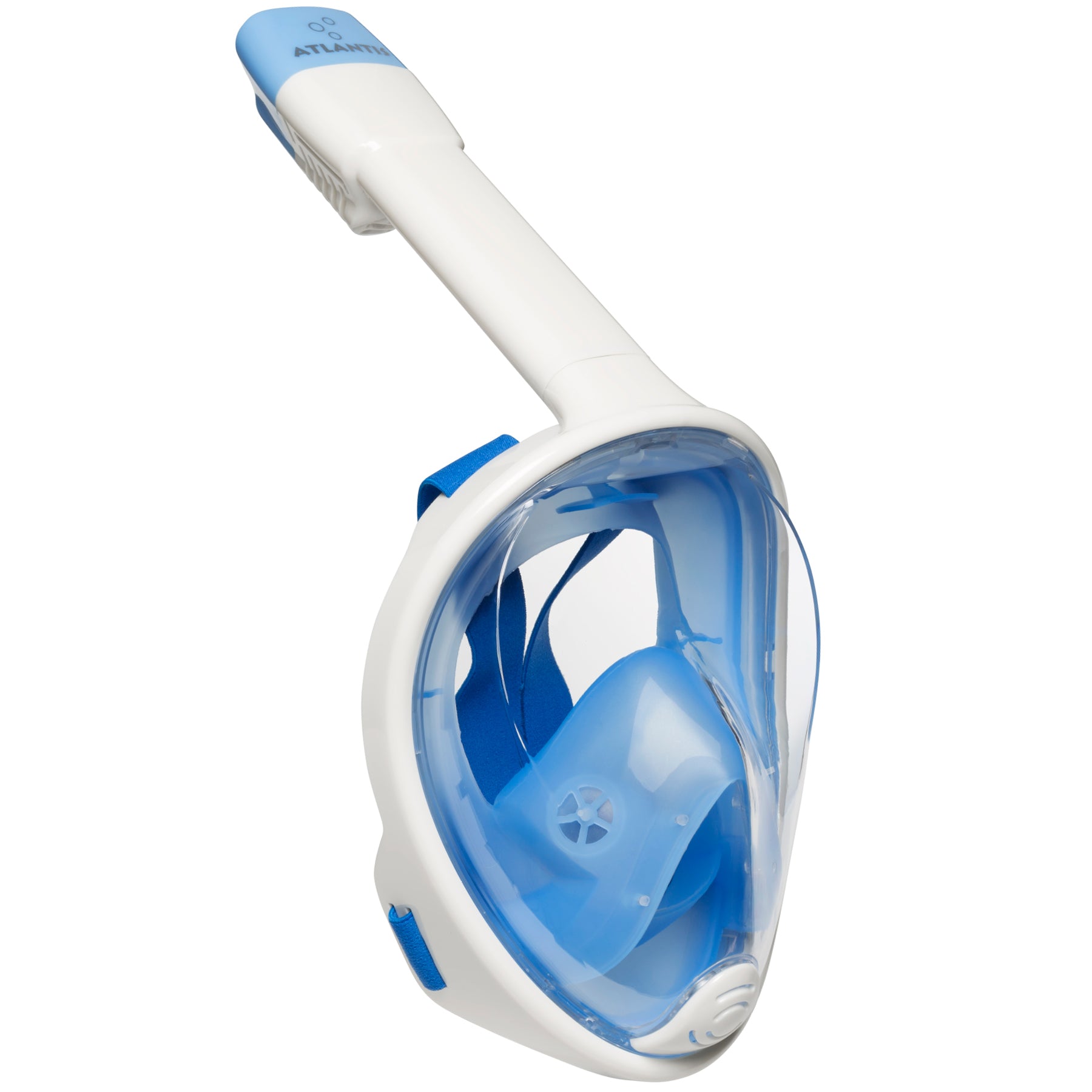 Atlantis Full Face Mask S/M Senior Snorkelmasker - White/Blue