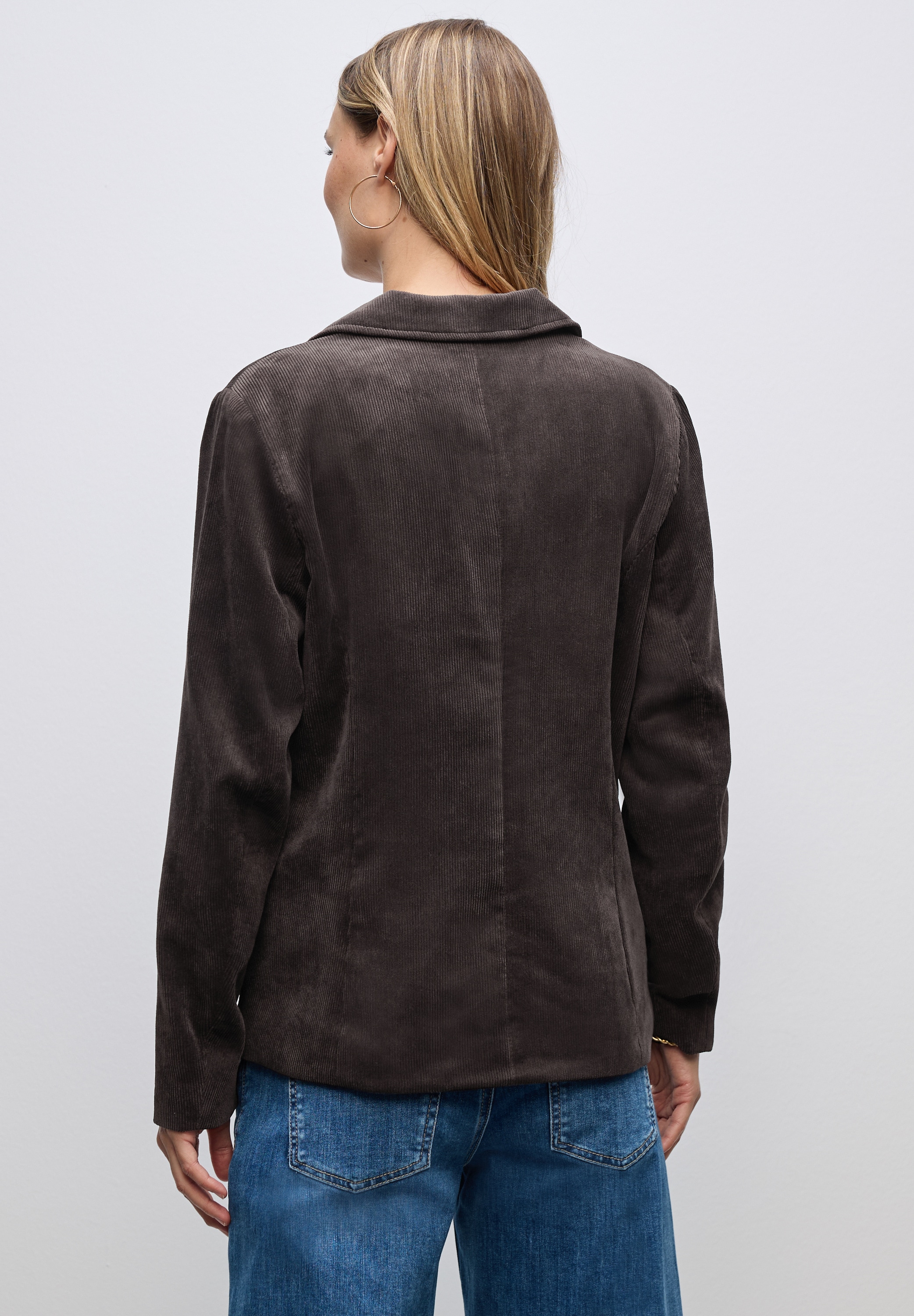 STREET ONE Kurzblazer , mit Reverskragen und aus Cord