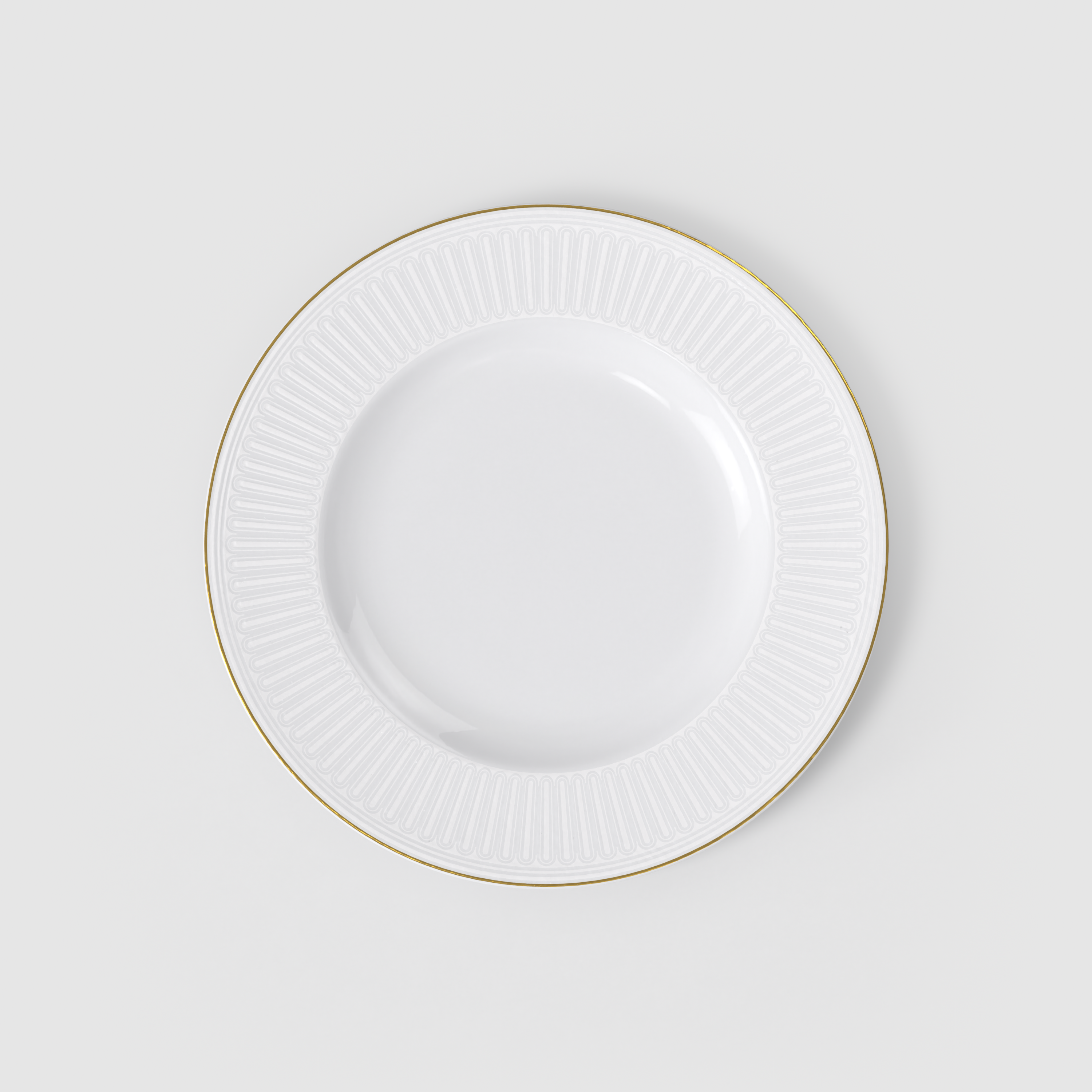 Chateau Septfontaines Dinner plate White, 11'', Premium Bone Porcelain