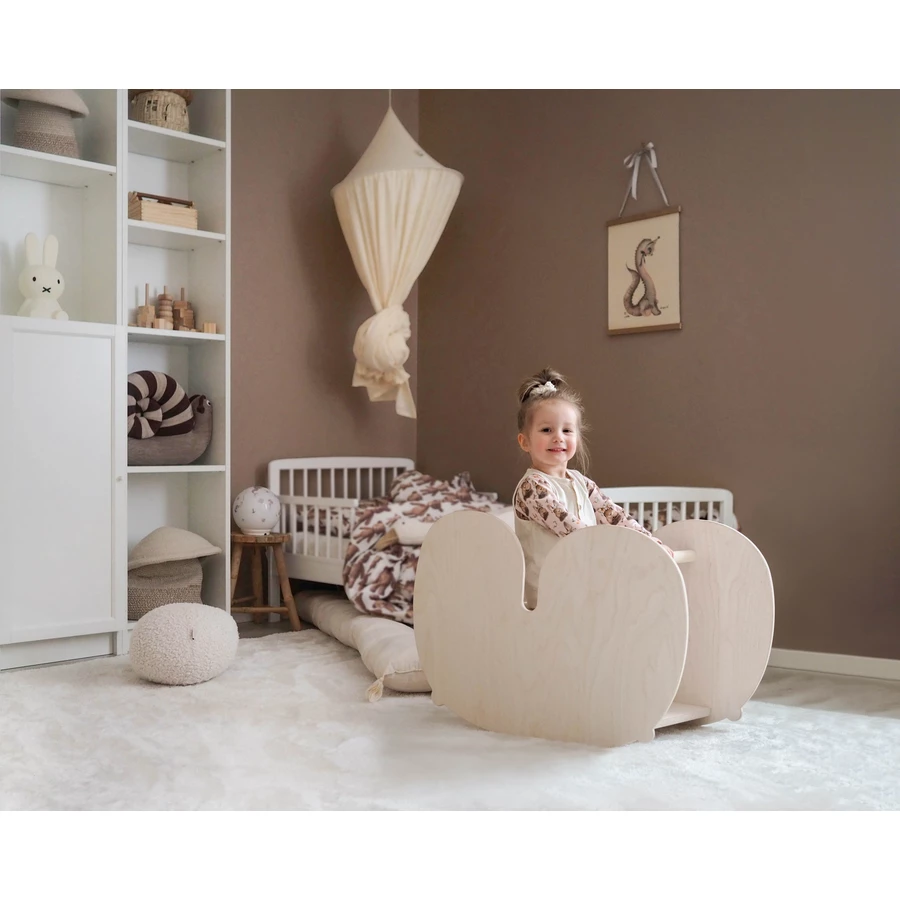 Fitwood NUPPU Schaukelpferd Birke