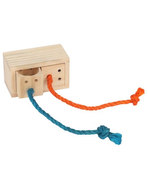 Sky Pet Products Hidden Treat Cube - Vogelspeelgoed - per stuk