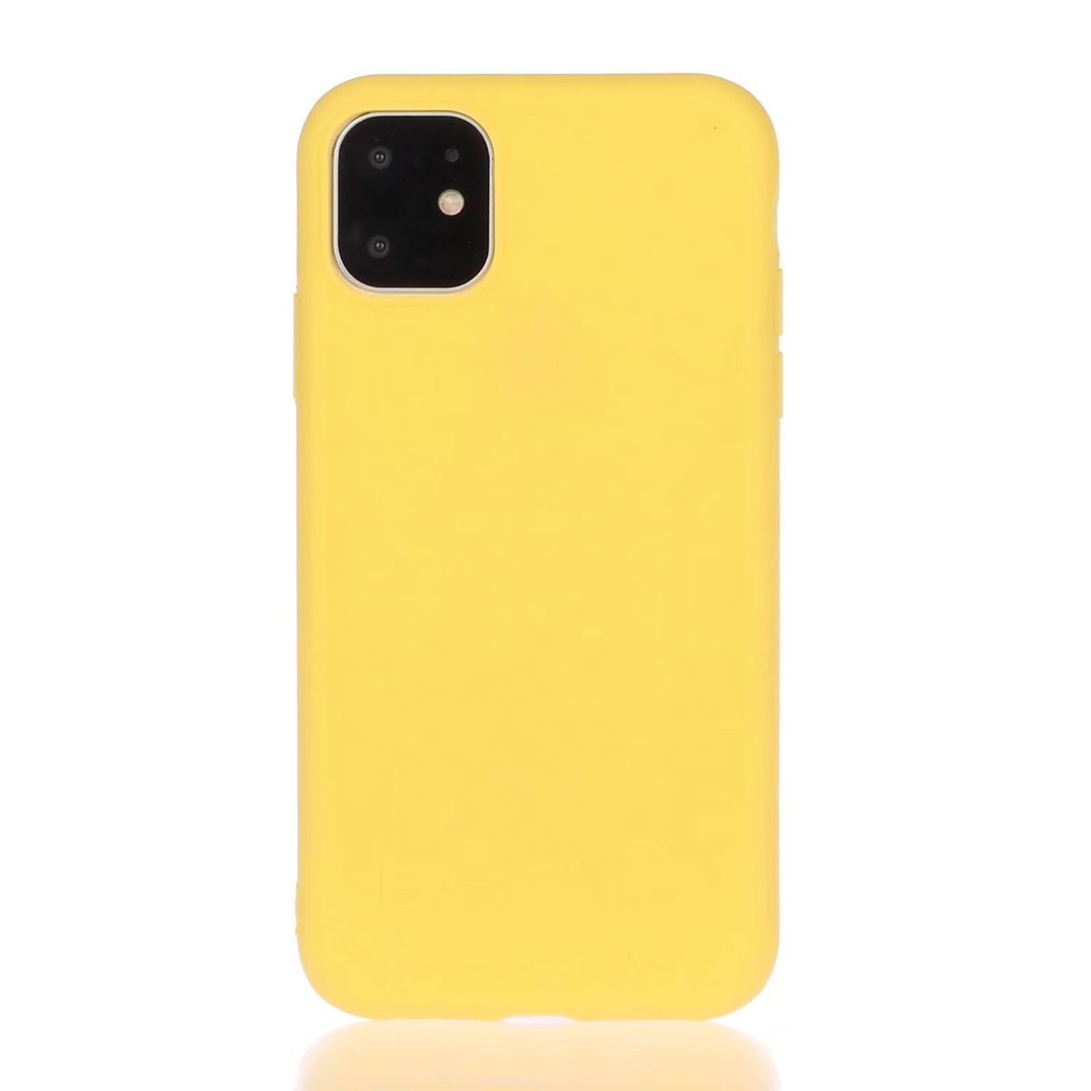 Hülle Handy Schutz für Apple iPhone 13 Pro Max Case Cover Tasche Etuis Gelb Neu