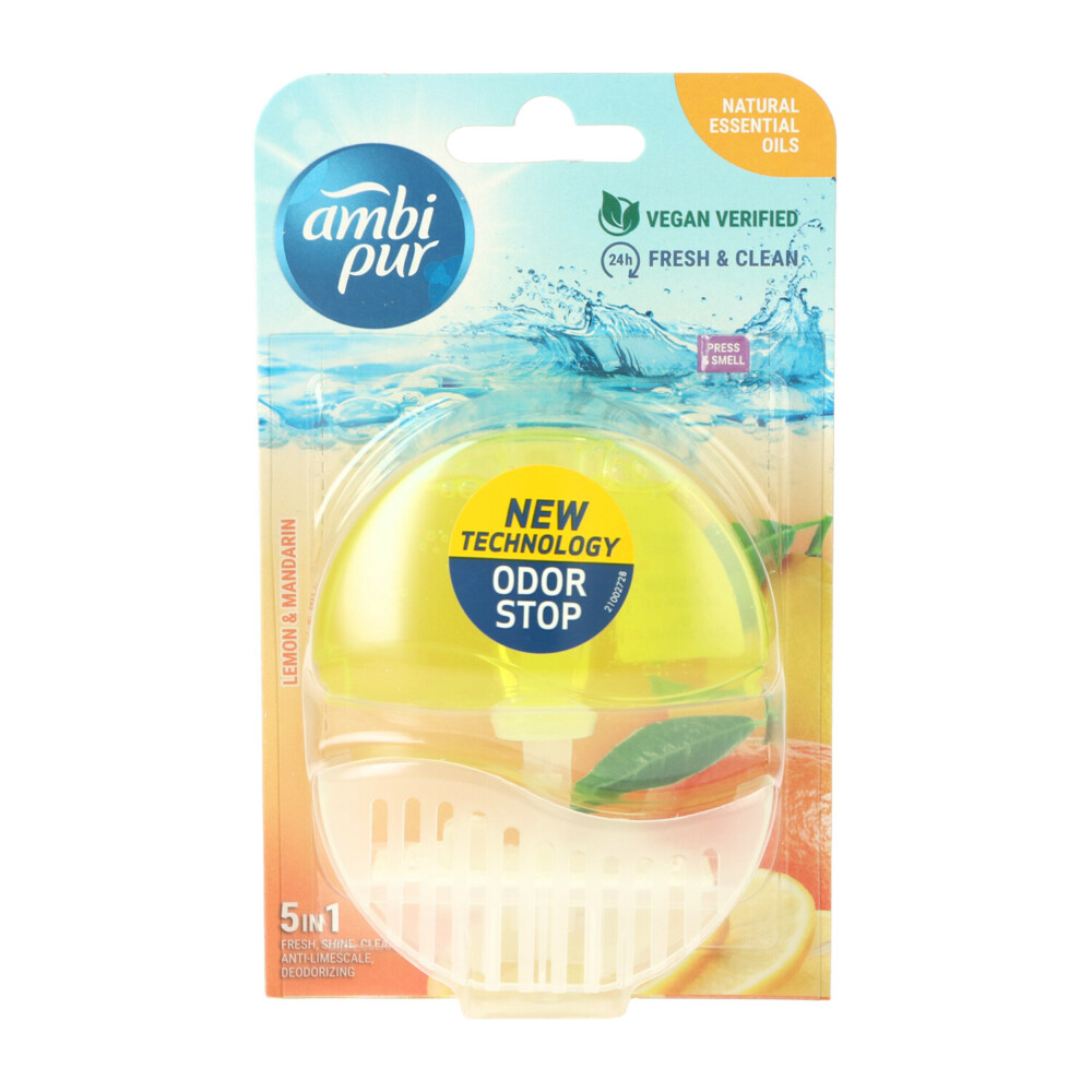 Ambi Pur Toiletblok Starterkit 5in1 Lemon & Mandarine